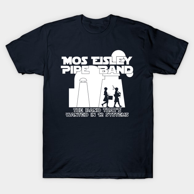 Mos Eisley Pipe Band T-Shirt by NerdyPipes